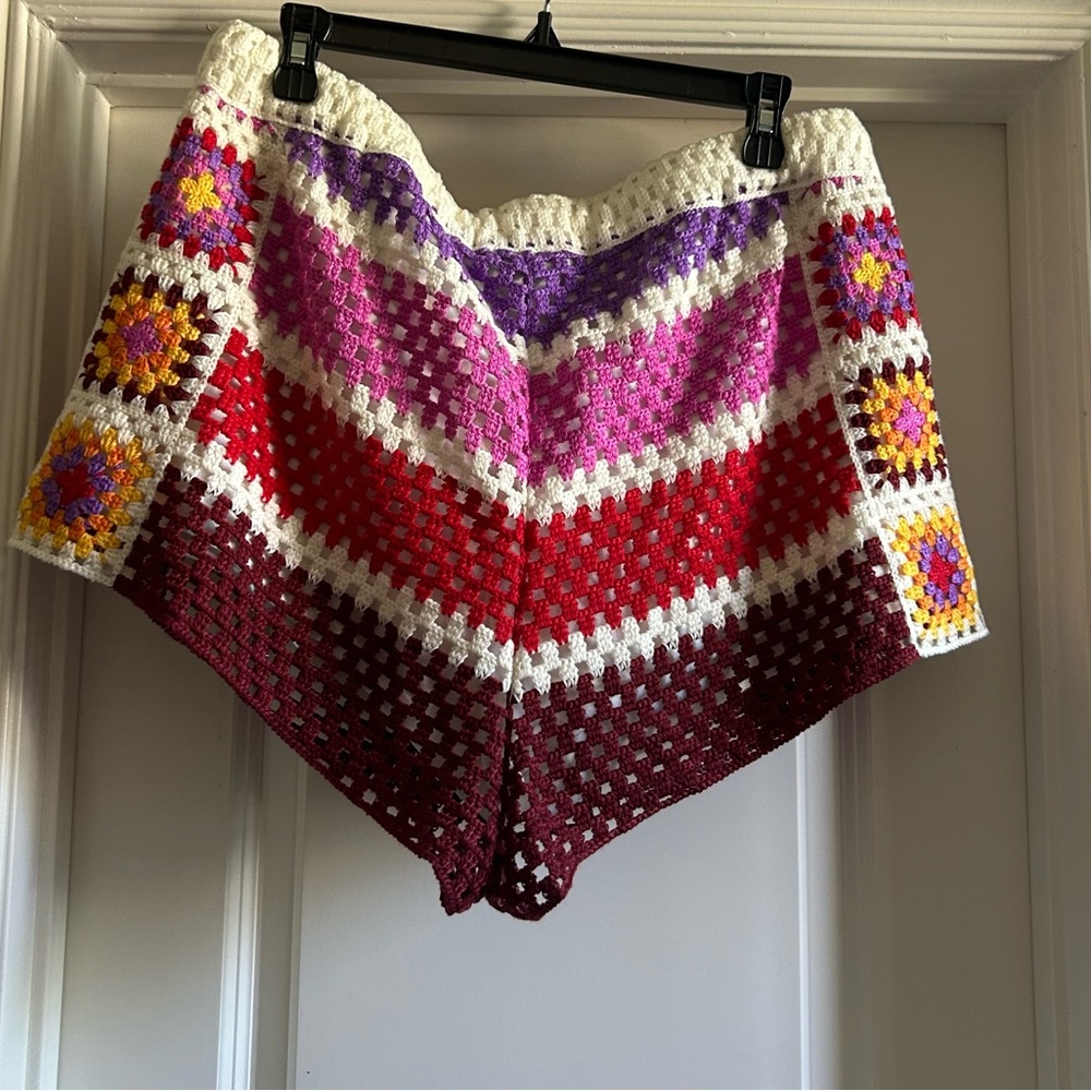 Farm Rio Crochet Shorts - Picture 3 of 4